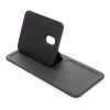 Swiss Peak 3-in-1- Wireless-Charging Desk-Tray aus RCS rPU schwarz | ohne Werbeanbringung | Nicht verfügbar | Nicht verfügbar