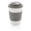 Wiederverwendbarer Kaffeebecher 270ml grau | ohne Werbeanbringung | Nicht verfügbar | Nicht verfügbar | Nicht verfügbar
