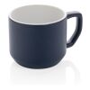 Moderne Keramiktasse blau | ohne Werbeanbringung | Nicht verfügbar | Nicht verfügbar