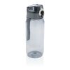 Yide RCS  rPET verschließbare Wasserflasche 600ml schwarz | ohne Werbeanbringung | Nicht verfügbar | Nicht verfügbar
