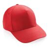 Impact 5 Panel Kappe aus 280gr rCotton mit AWARE™ Tracer Sattes Rot | ohne Werbeanbringung | Nicht verfügbar | Nicht verfügbar | Nicht verfügbar