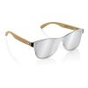 Prism Sonnenbrille aus RCS rec. Kunststoff mit Bambusbügeln braun | ohne Werbeanbringung | Nicht verfügbar | Nicht verfügbar