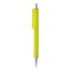 X8 Stift mit Smooth-Touch limone | ohne Werbeanbringung | Nicht verfügbar | Nicht verfügbar