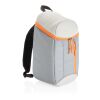 Kühler Rucksack 10L grau-orange | ohne Werbeanbringung | Nicht verfügbar | Nicht verfügbar | Nicht verfügbar