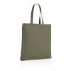 Impact AWARE™ recycelte Baumwolltasche 145gr mit Boden grün | ohne Werbeanbringung | Nicht verfügbar | Nicht verfügbar | Nicht verfügbar