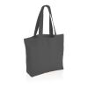 Impact Aware™ 240g/m² rcCanvas Shopper + Tasche, ungefärbt grau | ohne Werbeanbringung | Nicht verfügbar | Nicht verfügbar | Nicht verfügbar