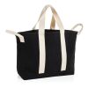 BEAU AWARE™ Strandtasche aus 400gr/m² recyceltem Canvas schwarz | ohne Werbeanbringung | Nicht verfügbar | Nicht verfügbar | Nicht verfügbar