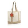 SHOP LOCAL AWARE™ Tasche aus recycelter Baumwolle, 350g/m² weiß