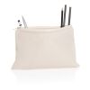 Impact Aware™ 285g/m² Stifte-Etui aus ungefärbtem Canvas weiß | ohne Werbeanbringung | Nicht verfügbar | Nicht verfügbar