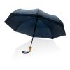 21" Impact AWARE™ RPET 190T Bambus-Schirm autom. open/close marineblau | ohne Werbeanbringung | Nicht verfügbar | Nicht verfügbar
