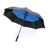 27" Impact AWARE™ RPET 190T Auto-Open Stormproof-Schirm blau | ohne Werbeanbringung | Nicht verfügbar | Nicht verfügbar