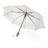 Kaycey 21“ Auto-Open Mini-Regenschirm aus AWARE™ rPET grau | ohne Werbeanbringung | Nicht verfügbar | Nicht verfügbar