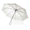 Yara 21“ AWARE™ rPET Regenschirm mit Karabiner grau | ohne Werbeanbringung | Nicht verfügbar | Nicht verfügbar
