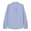 POD Stanley&Stella - Stanley Oxford Shirt blau | 3XL | DTF Linke Brust