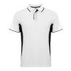 Montmelo Sport Poloshirt Unisex Standard | weiss-schwarz | 3XL | ohne Werbeanbringung | Nicht verfügbar | Nicht verfügbar | Nicht verfügbar