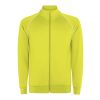 Valier Herren Sweatshirt mit durchgehendem Reißverschluss Fluor Yellow | L