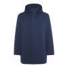 Dome wattierte Parka-Jacke Unisex Navy Blue | XL