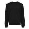 IQONIQ Torla Rundhals-Pullover aus recycelter Baumwolle schwarz | 4XL