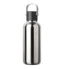 VINGA Cael RCS Stainless-Steel Trinkflasche 600ml Silbergrau