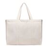 VINGA Hilo AWARE™ Maxi-Tasche aus recyceltem Canvas off white | ohne Werbeanbringung | Nicht verfügbar | Nicht verfügbar | Nicht verfügbar