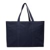 VINGA Hilo AWARE™ Maxi-Tasche aus recyceltem Canvas navy blau