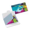 POLYCLEAN rPET Brillentuch im Papieretui, All-Inclusive-Paket  18 x 18 cm