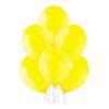 Kristallfarbener Luftballon gelb | 90/100 cm | ohne Werbeanbringung | ohne Werbeanbringung