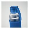 Flasche recyceltes Glas 500 ml königsblau
