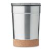 Doppelwandiger Becher 300ml mattsilber | ohne Werbeanbringung | Nicht verfügbar | Nicht verfügbar | Nicht verfügbar