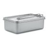 Lunchbox Edelstahl 750ml silber | ohne Werbeanbringung | Nicht verfügbar | Nicht verfügbar | Nicht verfügbar