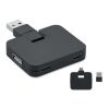 4 Port USB Hub schwarz | ohne Werbeanbringung | Nicht verfügbar | Nicht verfügbar | Nicht verfügbar