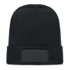 Beanie RPET-Polyester schwarz | ohne Werbeanbringung | Nicht verfügbar | Nicht verfügbar | Nicht verfügbar