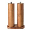 Salz- und Pfeffermühlen-Set holzfarben