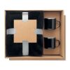 Geschenkset 3-teilig schwarz