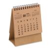 4-Jahres-Tischkalender beige