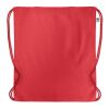 Beutel aus Biobaumwolle mit Kordelzug rot | ohne Werbeanbringung | Nicht verfügbar | Nicht verfügbar | Nicht verfügbar