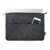 Laptoptasche RPET-Filz dunkelgrau | ohne Werbeanbringung | Nicht verfügbar | Nicht verfügbar | Nicht verfügbar