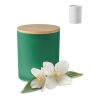Kerze im Glas 120 g grün | ohne Werbeanbringung | Nicht verfügbar | Nicht verfügbar | Nicht verfügbar