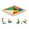 Tangram-Puzzle Holz holzfarben | ohne Werbeanbringung | Nicht verfügbar | Nicht verfügbar
