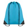 Beutel mit Kordelzug 190T Polyester türkis | ohne Werbeanbringung | Nicht verfügbar | Nicht verfügbar | Nicht verfügbar