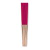 Fächer aus Holz und Polyester fuchsia | ohne Werbeanbringung | Nicht verfügbar | Nicht verfügbar