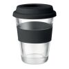 Glas Becher 350 ml schwarz | ohne Werbeanbringung | Nicht verfügbar | Nicht verfügbar | Nicht verfügbar