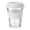 Glas Becher 350 ml weiß