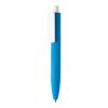X3-Stift mit Smooth-Touch blau-weiß | ohne Werbeanbringung | Nicht verfügbar | Nicht verfügbar