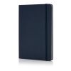 Deluxe Hardcover PU A5 Notizbuch navy blau | ohne Werbeanbringung | Nicht verfügbar | Nicht verfügbar