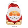 Werbekarte Visitenkartenformat Weihnachten weiß