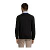 Golden Herren-Strickjacke mit V-Ausschnitt schwarz | S