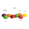 Minitüte 10 g Skittles Kaubonbons 4c Euroskala - Folie | Folie