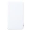Powerbank 'Flatline' aus ABS-Kunststoff Weiß | ohne Werbeanbringung | Nicht verfügbar | Nicht verfügbar
