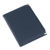 Konferenzmappe Oxford aus PU mit Metallecken A5 Blau | ohne Werbeanbringung | Nicht verfügbar | Nicht verfügbar